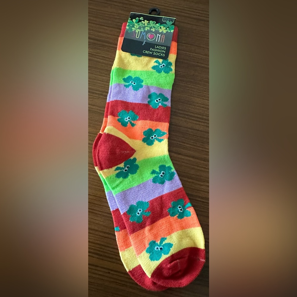 Women’s St. Patrick’s Day Socks Size 9-11 shoe size 4-10. Brand new.